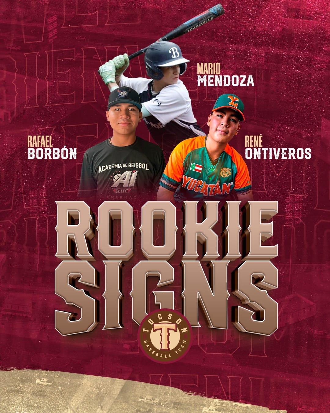 TUCSON RECORDS ITS FIRST SIGNATURES