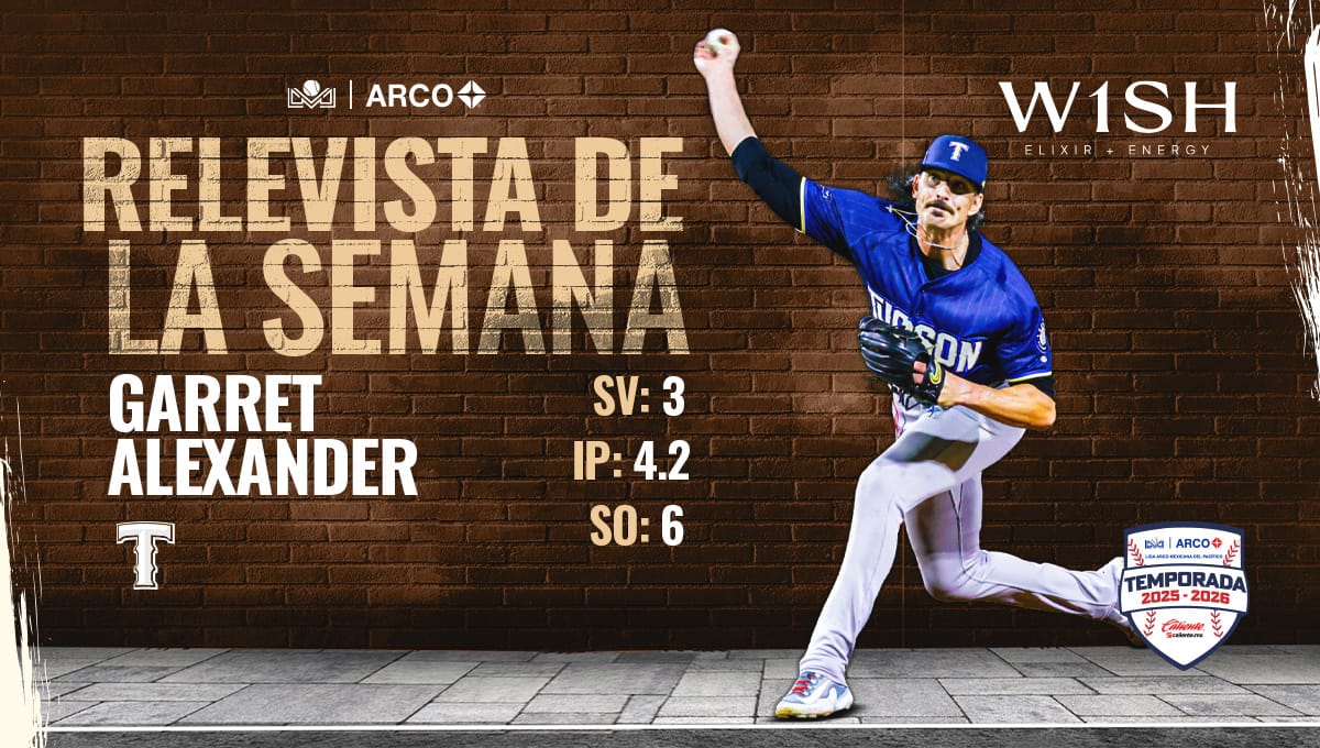 THREE SAVES FOR GARRET ALEXANDER AND HE WINS RELIEVER OF THE WEEK AWARD