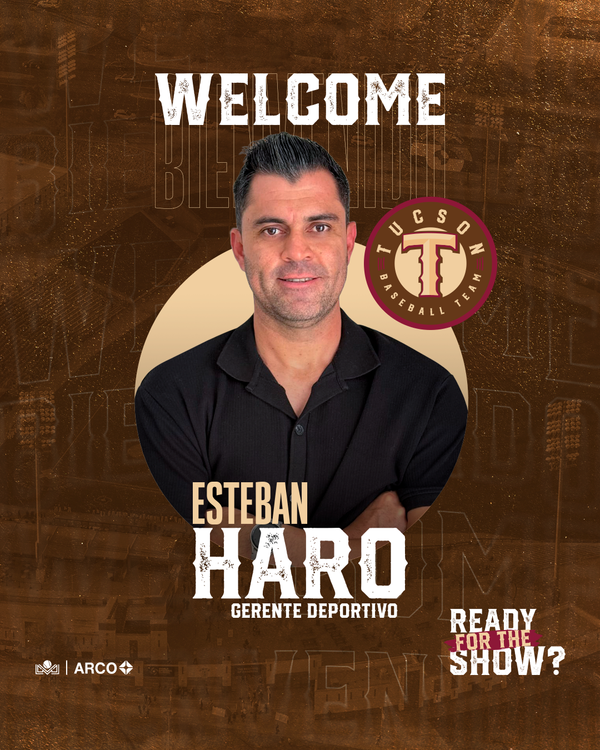 Tucson Baseball Club Appoints Esteban Haro as New Athletic Manager