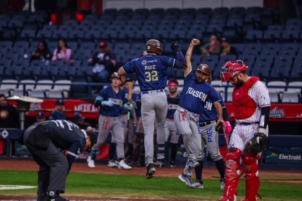 TUCSON TAKES FIRST GAME OF DOUBLEHEADER IN MEXICALI